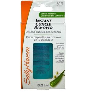 1 Sally Hansen Instant Cuticle Remover #3021 Old Packaging Made In Usa NOS